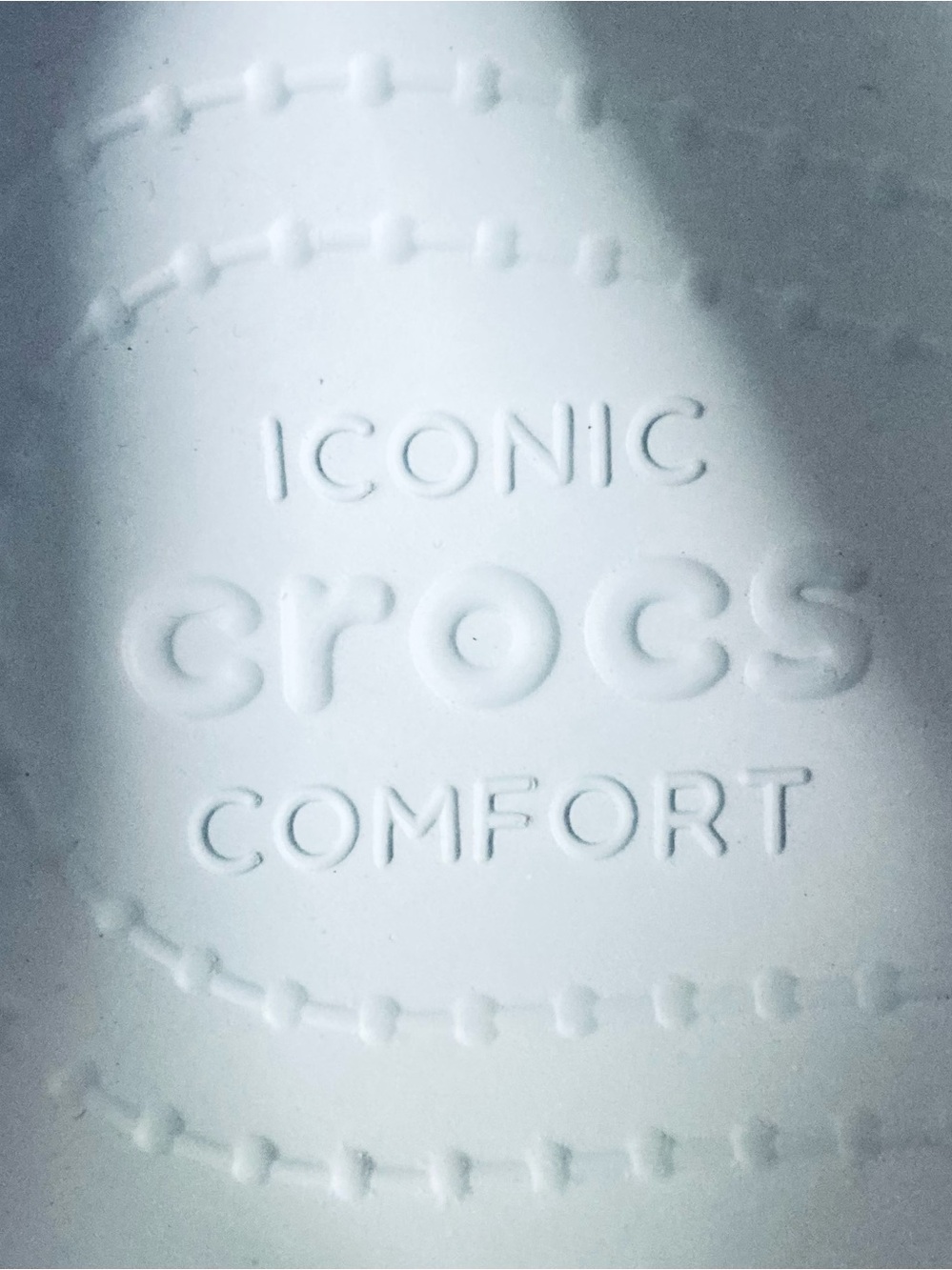 CROCS Womens SZ 11 Mens SZ 9 Light Blue Classic Clog Mules Disney - Picture 9 of 12